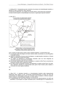 Curso Wellington &ndash; Geografia Econ&ocirc;mica do Brasil