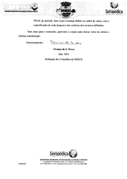 PNAE do per&iacute;odo, bem como eventual de`ﬁcit ou sobra de caixa