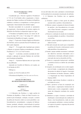 6022 DI&Aacute;RIO DA REP&Uacute;BLICA de seus derivados, bem como a