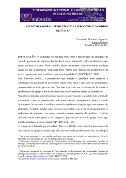 A seguran&ccedil;a do paciente hospitalizado bem como a