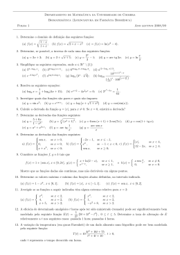 pr&aacute;ticas - Departamento de Matem&aacute;tica