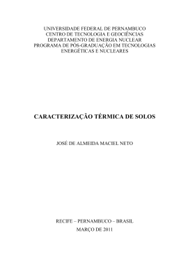 Disserta&ccedil;&atilde;o JM - Universidade Federal de Pernambuco