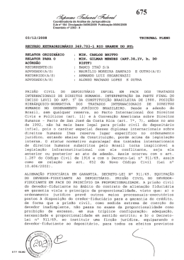 RE 349.703 - Ementa e relat&oacute;rio