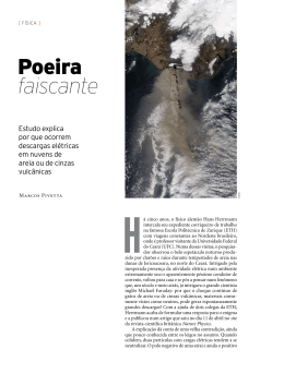 Poeira faiscante - Revista Pesquisa FAPESP