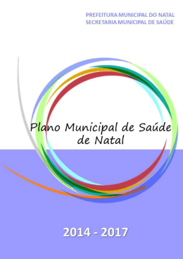 Plano Municipal de Sa&uacute;de 2014-2017
