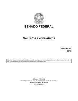 2010 - Senado Federal