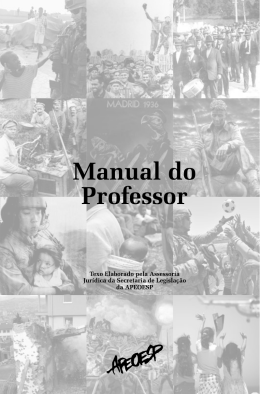 Publicações - Manual do Professor 2015