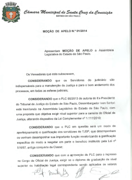 Leio a mo&ccedil;&atilde;o de apelo na &iacute;ntegra.