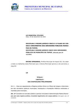 prefeitura municipal de itapoá