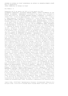 GOVERNO DO ESTADO DO PIAU&Iacute; SECRETARIA DE