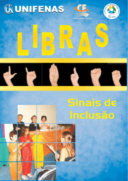 Cartilha: Libras - Língua Brasileira de Sinais