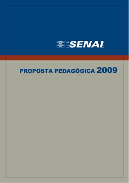 PROPOSTA PEDAGÓGICA