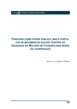 funciona como poder p&uacute;blico, mas &eacute; porta