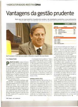 Vantagens da gestão prudente