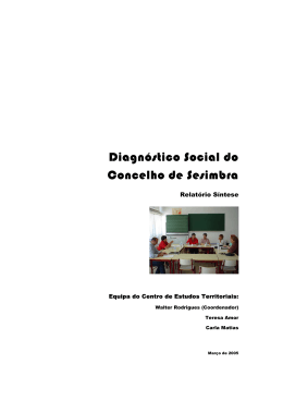 3. Diagn&oacute;stico Social do Conselho de Sesimbra