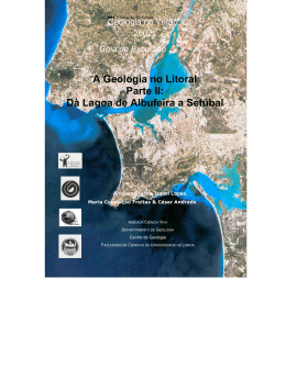 A Geologia no Litoral Parte II: Da Lagoa de Albufeira