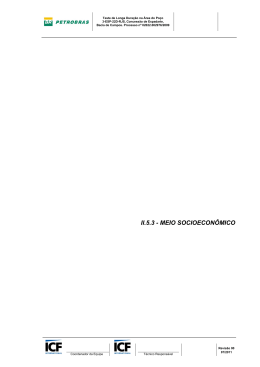 II.5.3 - MEIO SOCIOECON&Ocirc;MICO