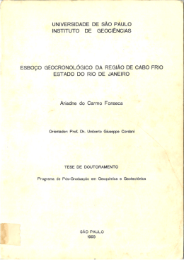 ESTADO DO RIO DE JANEIRO