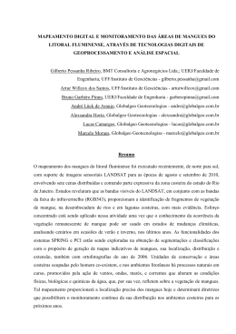 Artigo com resultados preliminares deste projeto.
