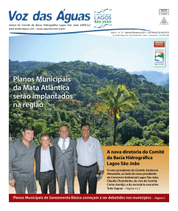 Jornal O Saqu&aacute; - Voz das &Aacute;guas