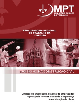 Cartilha Trabalho na Construção civil tamanho