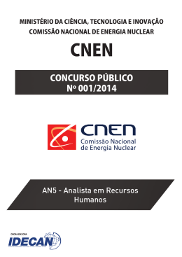 AN5 - ANALISTA EM RECURSOS HUMANOS