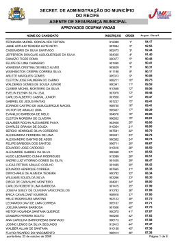 Resultado - Aprovados e Classificados