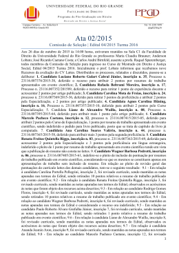 Resultado Recursos CV Lattes - SIPOSG