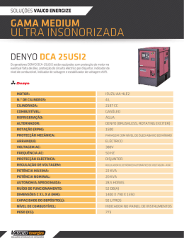 Denyo - VAUCO Energize