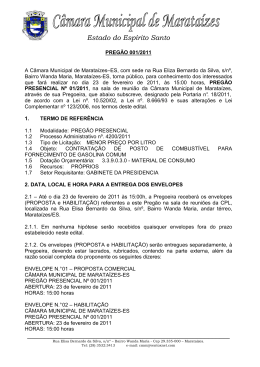 Estado do Espírito Santo - Câmara Municipal de Marataízes
