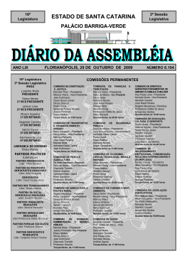 6.104 - Assembleia Legislativa do Estado de Santa Catarina