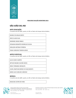 resultado da monitoria