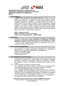 SECRETARIA DE ESTADO DE SA&Uacute;DE P&Uacute;BLICA