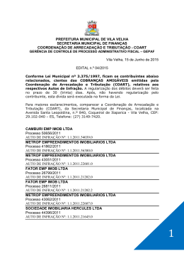 Edital n&ordm; 04/2015