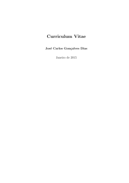 Curriculum Vitae - iscte-iul