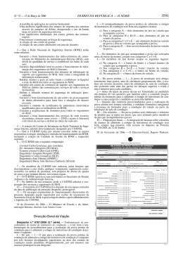 Despacho nº 5781 2006 Prova prática instrutores