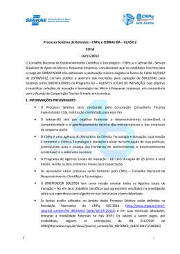 Edital 02/2012 - Concep&ccedil;&atilde;o - Consultoria T&eacute;cnica Especializada