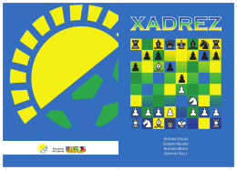 Cartilha do Xadrez - Ministério do Esporte