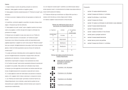 Tabela dos diferentes graus de con