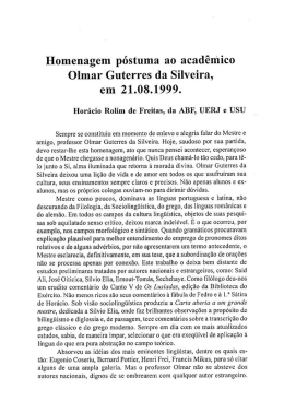 homenagem p&oacute;stuma a olmar guterres da silveira