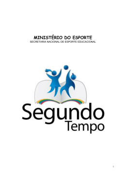 Projeto Piloto SocioEducativo
