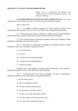 Decreto 11.753 - Simted &ndash; Ponta Por&atilde;