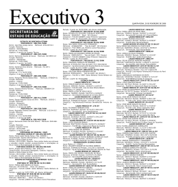 Executivo 3 QUARTA-FEIRA, 20 DE FEVEREIRO DE 2008