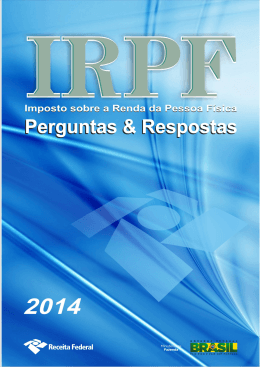 Perguntas e Respostas - IRPF - 2014 - Receita Federal