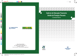 Caderno de Educação Financeira