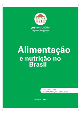 Alimentação e Nutrição no Brasil