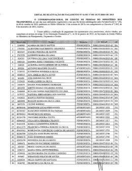 16/2013 - Ministério dos Transportes