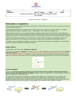 Eletricidade e o magnetismo