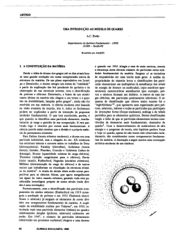 artigo uma introdu&ccedil;&atilde;o ao modelo de quarks