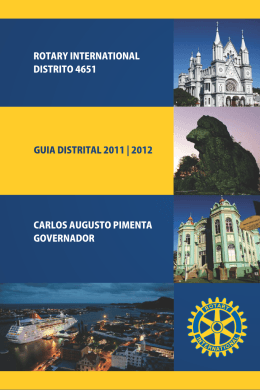 CARLOS AUGUSTO PIMENTA GOVERNADOR ROTARY